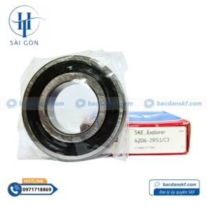 skf 6206 2rs1 c3 chính hãng