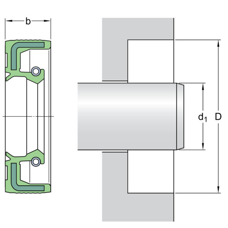 Thông số kích thước phớt chắn dầu
