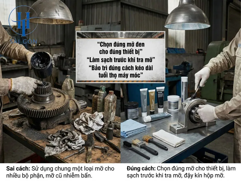 Những sai lầm thường gặp khi sử dụng mỡ bò đen Những sai lầm thường gặp khi sử dụng mỡ bò đen