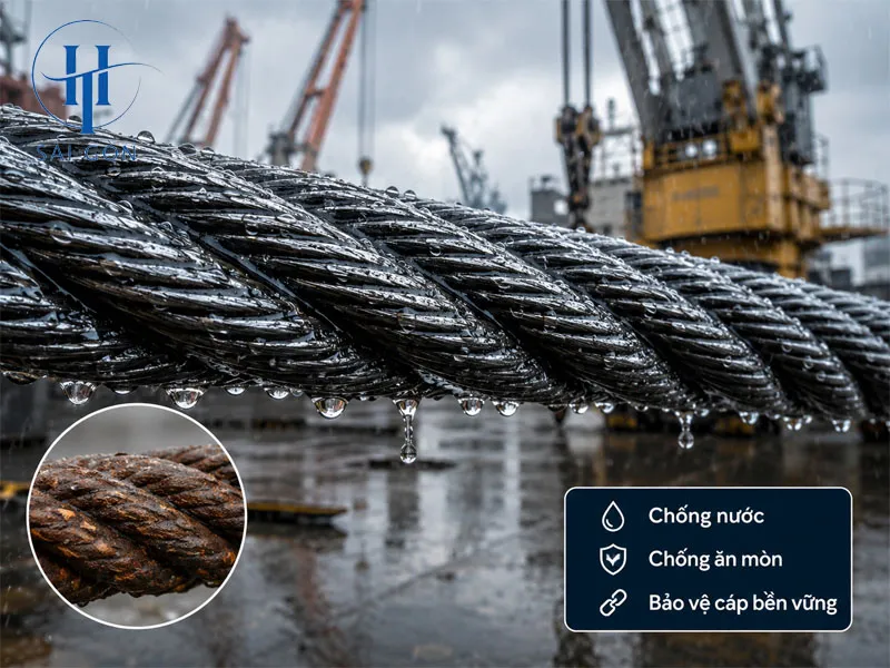 Ưu tiên khả năng chống nước và chống ăn mòn Ưu tiên khả năng chống nước và chống ăn mòn