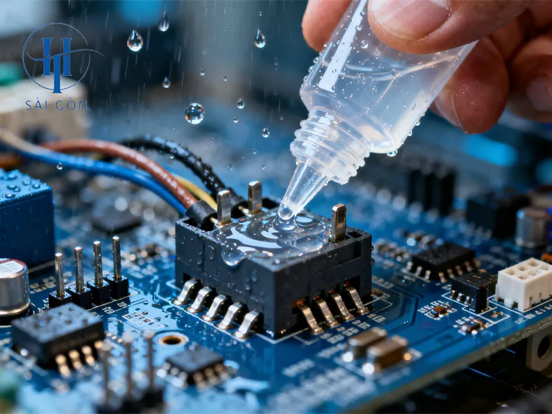 Bảo vệ linh kiện điện trong môi trường ẩm
