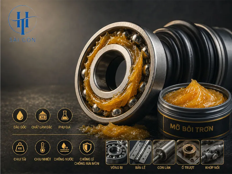 Mỡ bôi trơn là gì? Mỡ bôi trơn là gì?