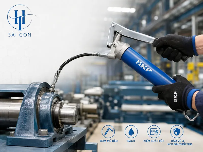 Tổng quan về bơm mỡ bằng tay SKF Tổng quan về bơm mỡ bằng tay SKF