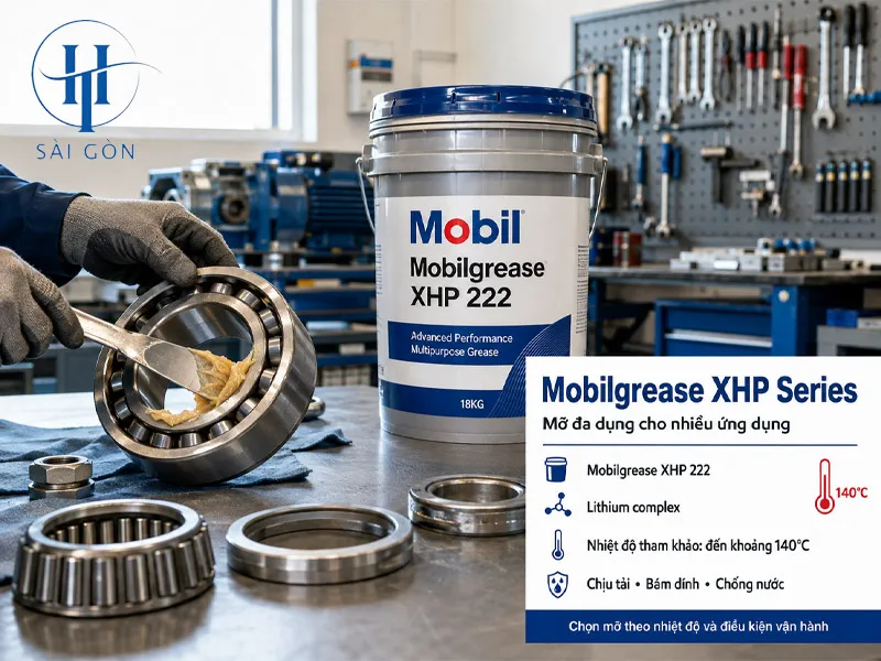 Mobilgrease XHP Series cho ứng dụng đa dụng