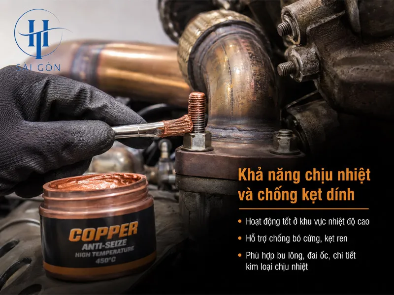 Khả năng chịu nhiệt và chống kẹt dính