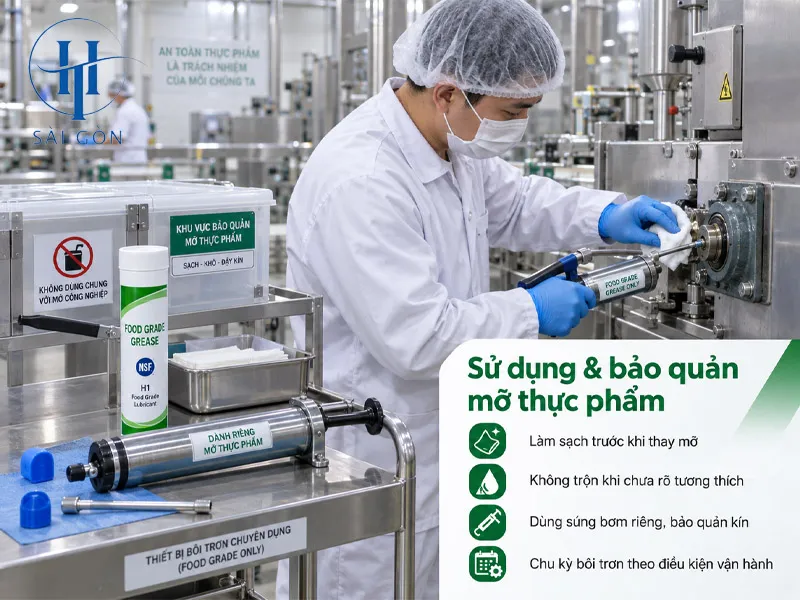 Sử dụng và bảo quản mỡ thực phẩm đúng cách